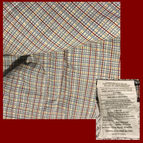 Quilt Comforter Wall Hanging 50in X 68in Nature Bird House Butterfly Sunflower - Picture 2 of 2